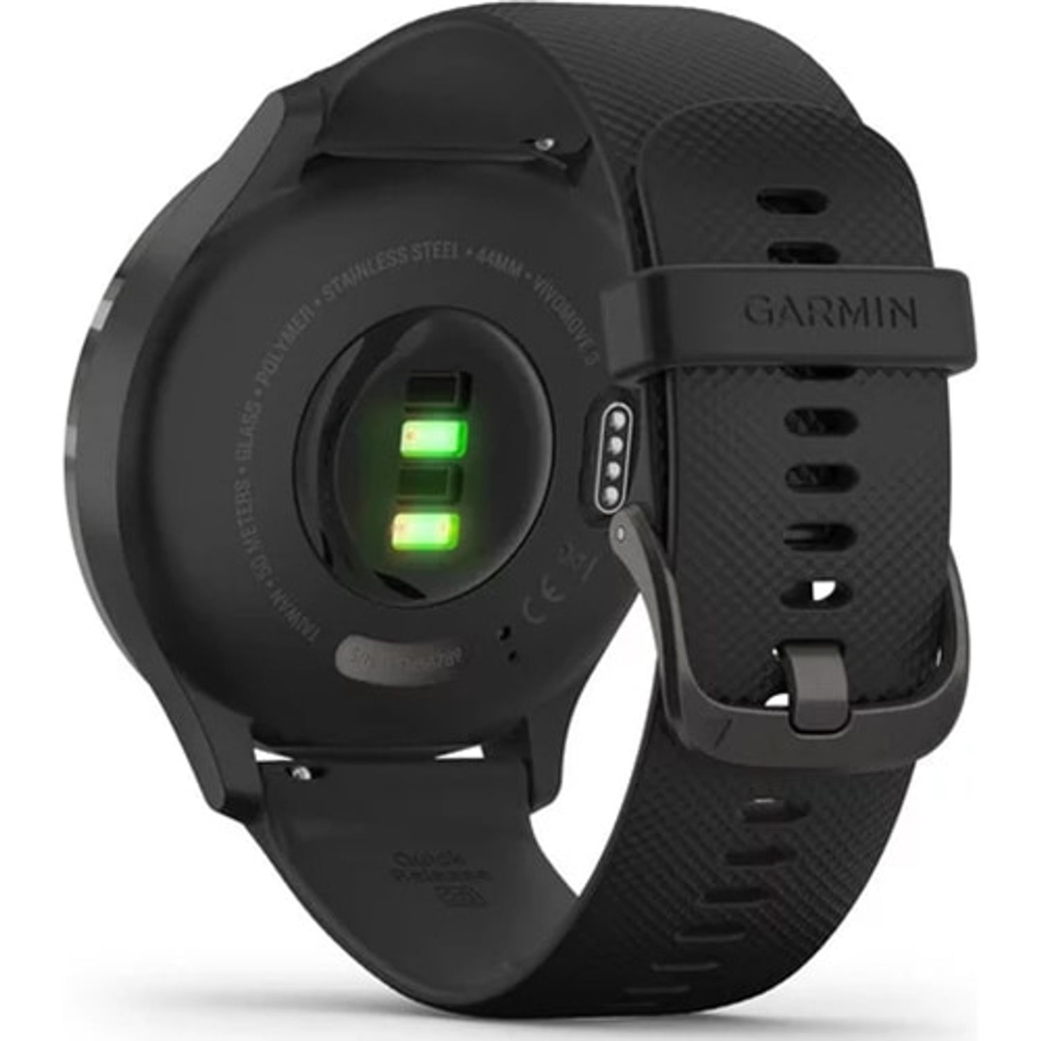Smartwatch Garmin Vivomove 3, Black fotografia produsului View 3 L