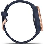 Smartwatch Garmin Vivomove 3S, Auriu, Blue fotografia produsului View 5 S