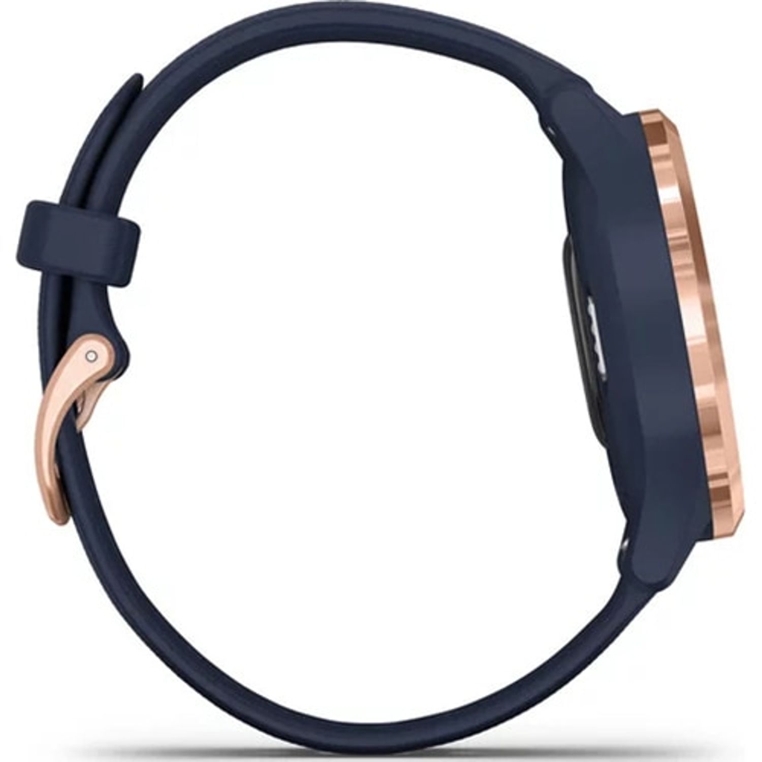 Smartwatch Garmin Vivomove 3S, Auriu, Blue fotografia produsului View 5 L