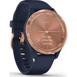 Smartwatch Garmin Vivomove 3S, Auriu, Blue fotografia produsului View 3 S