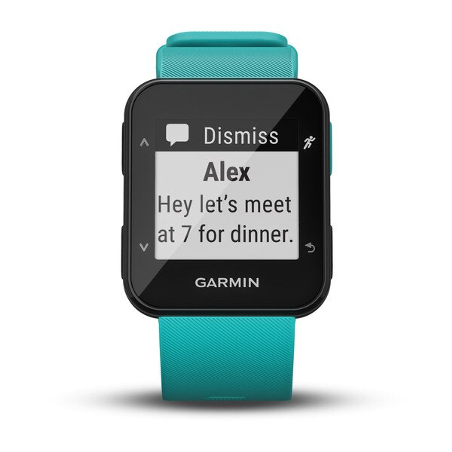 Smartwatch Garmin Forerunner 30, Turquoise fotografia produsului View 2 L