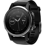 Smartwatch Garmin Fenix 5s, HR, GPS, Black fotografia produsului