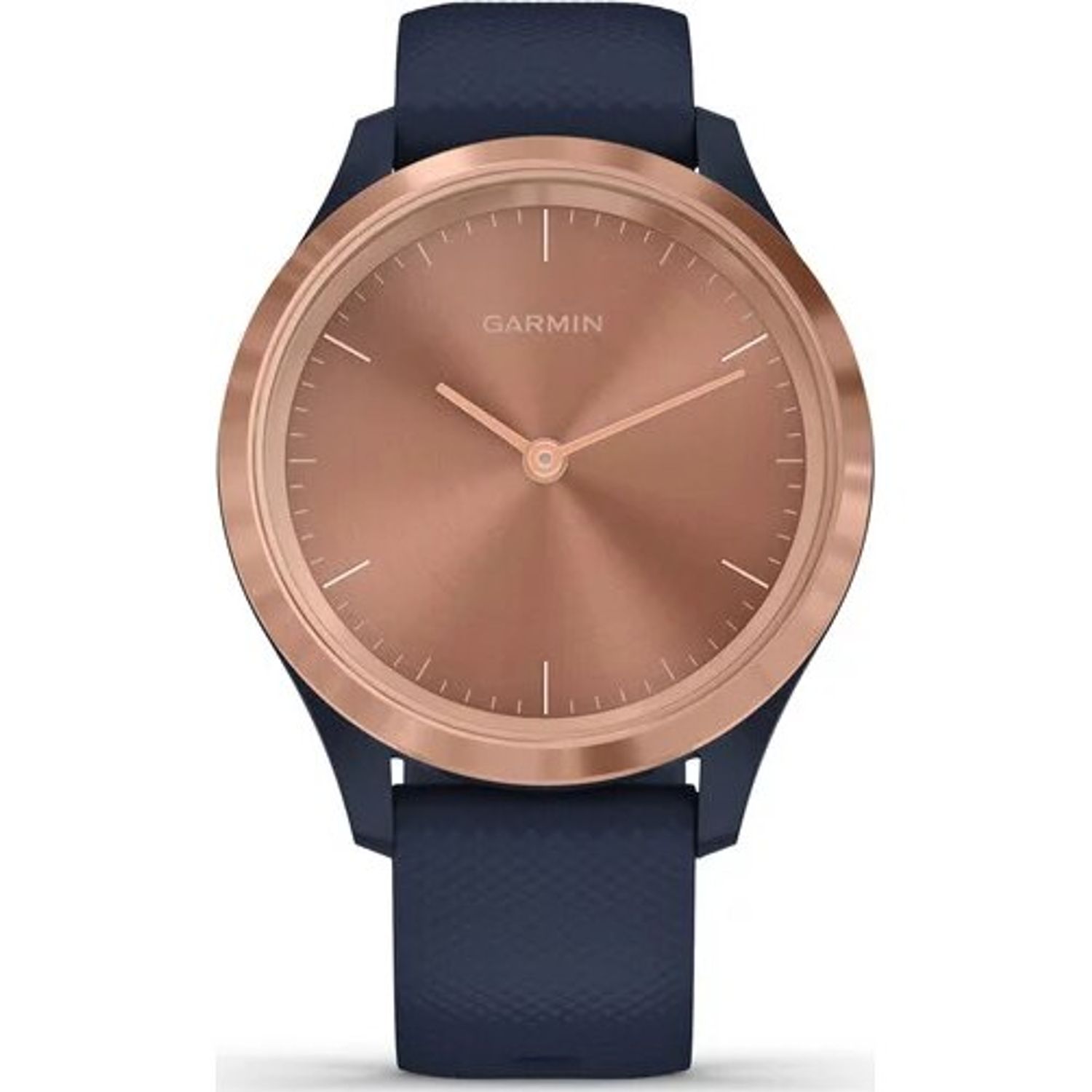 Smartwatch Garmin Vivomove 3S, Auriu, Blue fotografia produsului View 2 L