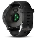 Smartwatch Garmin Vivoactive 3, HR, GPS, Slate, Silicone Black fotografia produsului View 6 S