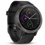 Smartwatch Garmin Vivoactive 3, HR, GPS, Slate, Silicone Black fotografia produsului View 2 S