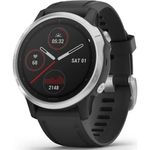 Smartwatch Garmin Fenix 6S, 42 mm, Silver, Black fotografia produsului