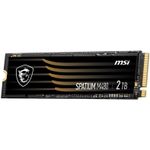 Solid-State Drive (SSD) MSI Spatium M480 Gen4, 2TB, NVMe, M2 fotografia produsului