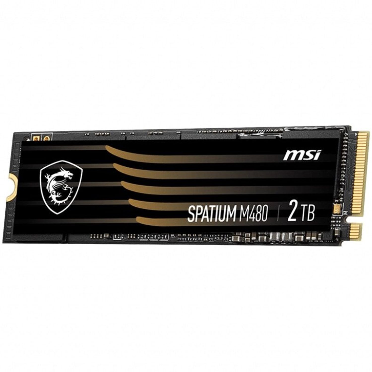 Solid-State Drive (SSD) MSI Spatium M480 Gen4, 2TB, NVMe, M2 fotografia produsului