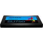 Solid-State Drive (SSD) ADATA SU750, 256GB, 25", SATA III fotografia produsului View 4 S