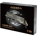 Solid-State Drive (SSD) ADATA Legend 840, 1TB, NVMe, M2 fotografia produsului View 8 S