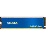 Solid-State Drive (SSD) ADATA Legend 740, 250GB, NVMe, M2 fotografia produsului