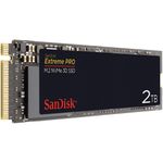 Solid-State Drive (SSD) SanDisk Extreme Pro, 2TB, NVMe, M2 fotografia produsului View 2 S