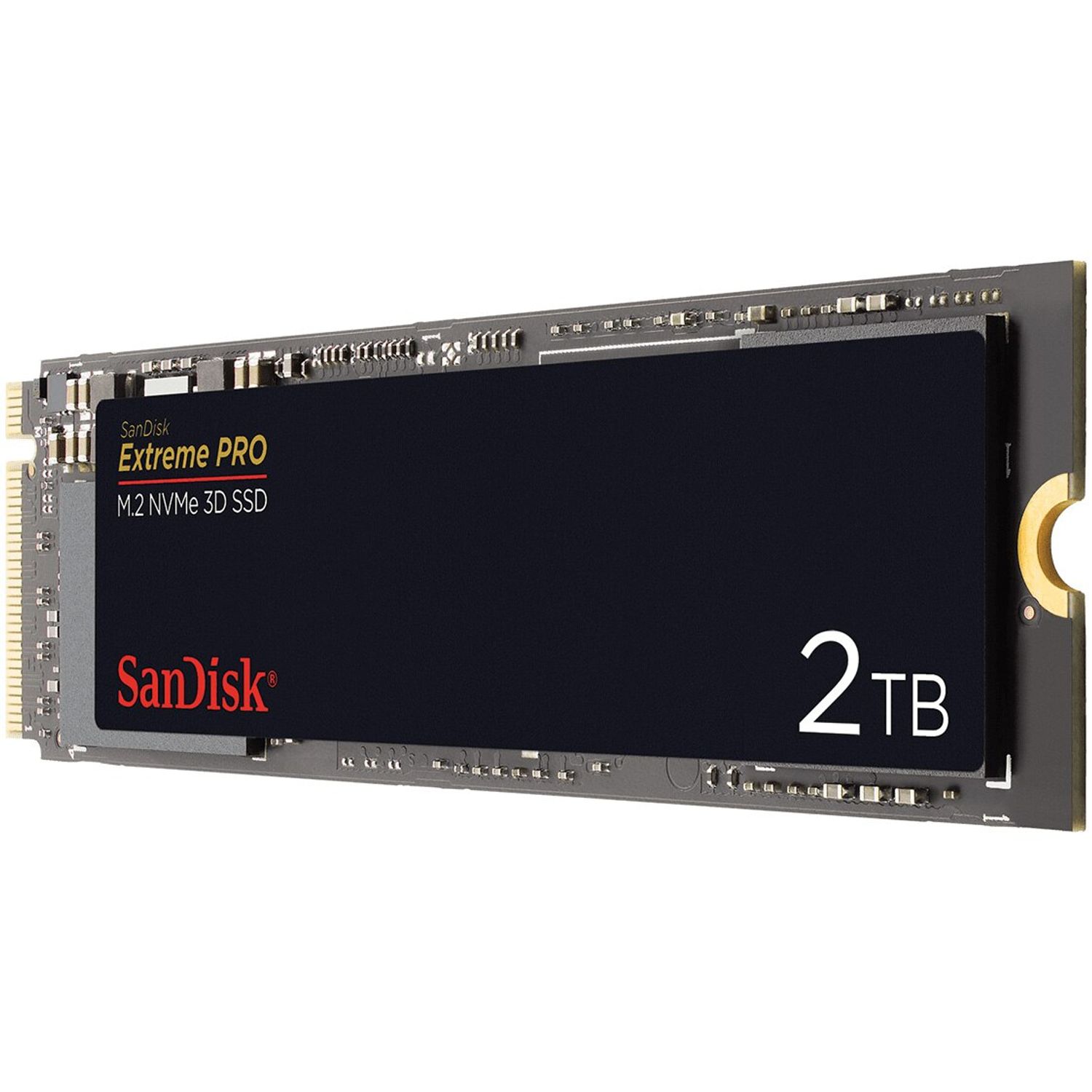 Solid-State Drive (SSD) SanDisk Extreme Pro, 2TB, NVMe, M2 fotografia produsului View 4 L