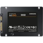 Solid-State Drive (SSD) Samsung 860 Evo, 500GB, 25", SATA III fotografia produsului View 4 S