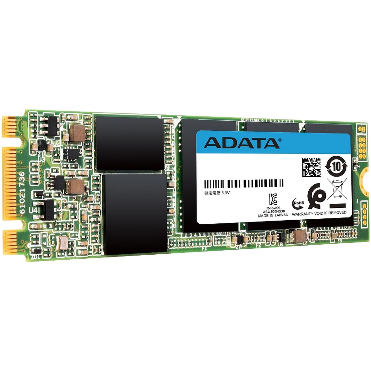 Solid-State Drive (SSD) ADATA Ultimate SU800, 1TB, SATA III, M2 2280 fotografia produsului View 2 L