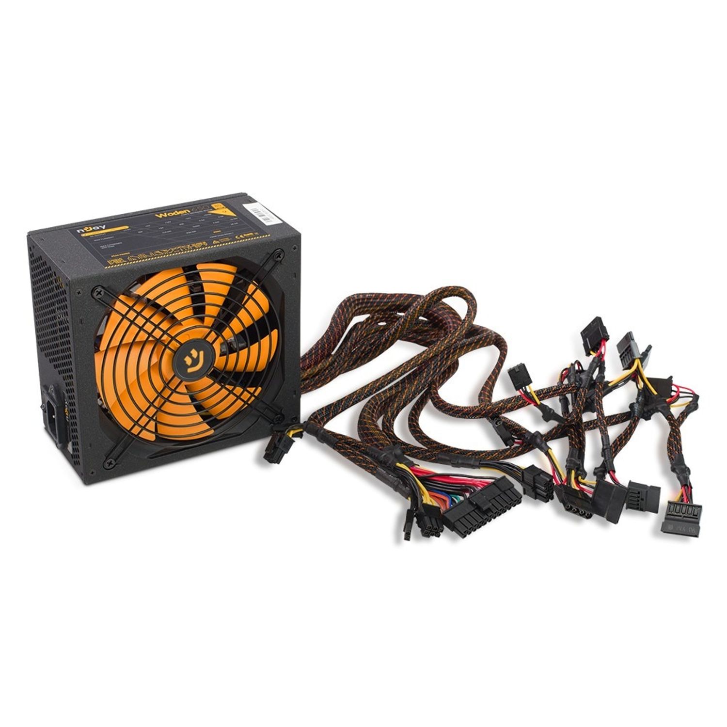 Sursa nJoy Woden 650, 650W Real Power, PFC Activ, 80 Plus Gold fotografia produsului View 7 L