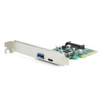 USB 31 Gembird  (USB-A+USB-C), PCI-E host adapter,PEX-U31-01 fotografia produsului