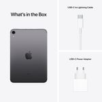 Apple iPad mini 6 (2021), 256GB, Cellular, Space Grey fotografia produsului View 6 S