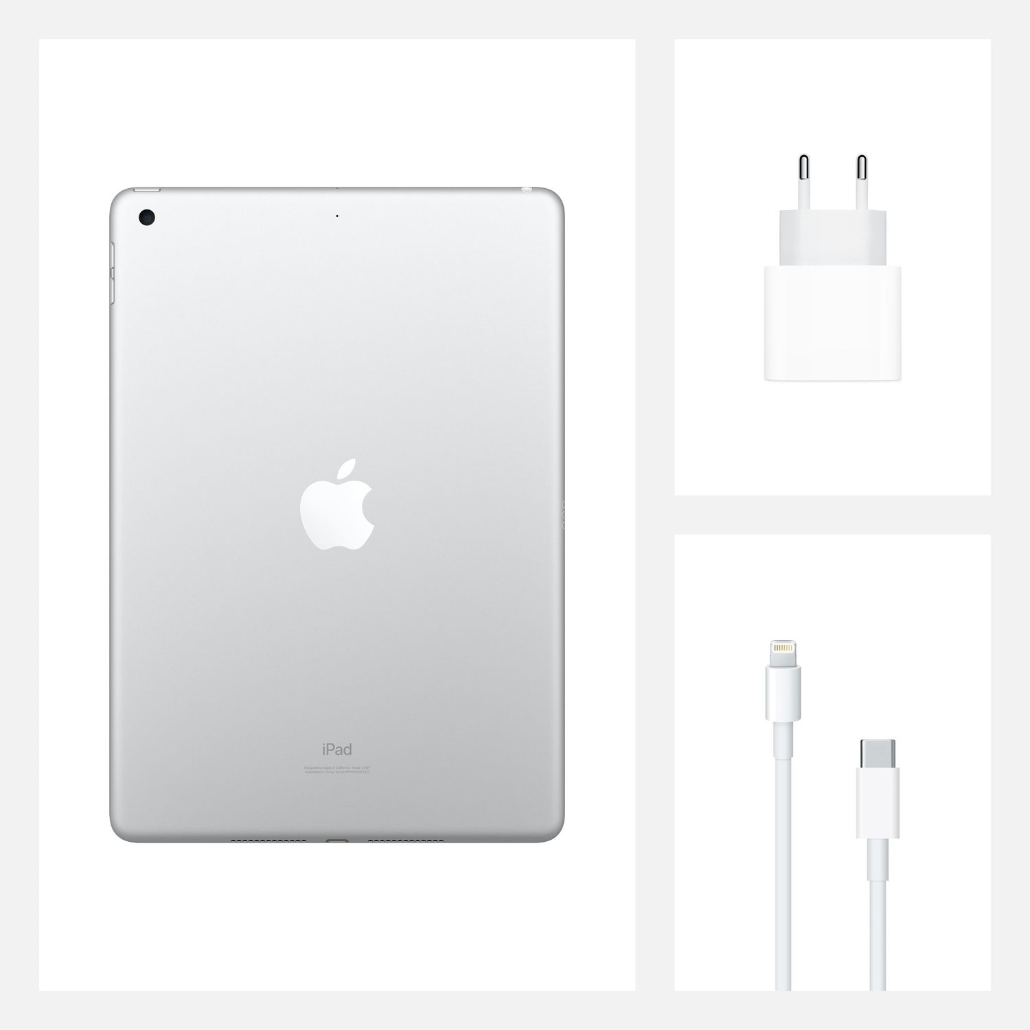 Apple iPad 8 (2020), 102", 32GB, Wi-Fi, Silver fotografia produsului View 4 L
