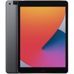Apple iPad 8 (2020), 102", 128GB, Cellular, Space Grey fotografia produsului View 2 S