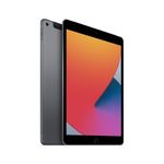 Apple iPad 8 (2020), 102", 128GB, Cellular, Space Grey fotografia produsului View 3 S