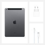 Apple iPad 8 (2020), 102", 128GB, Cellular, Space Grey fotografia produsului View 4 S