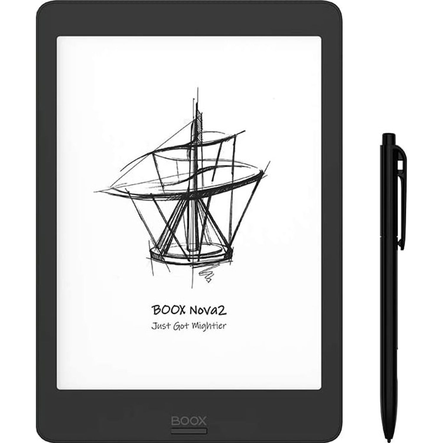 Tableta E-Ink Onyx Boox Nova 2, 78", 300 ppi E-ink Carta Plus, 32GB, Android 9, Negru fotografia produsului View 2 L