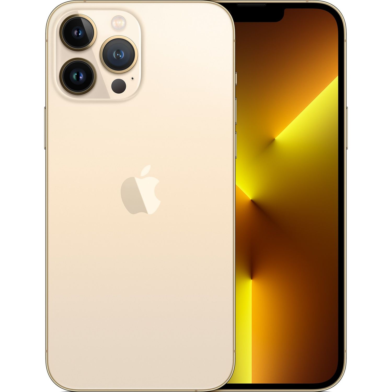 Telefon mobil Apple iPhone 13 Pro Max, 128GB, 5G, Gold fotografia produsului