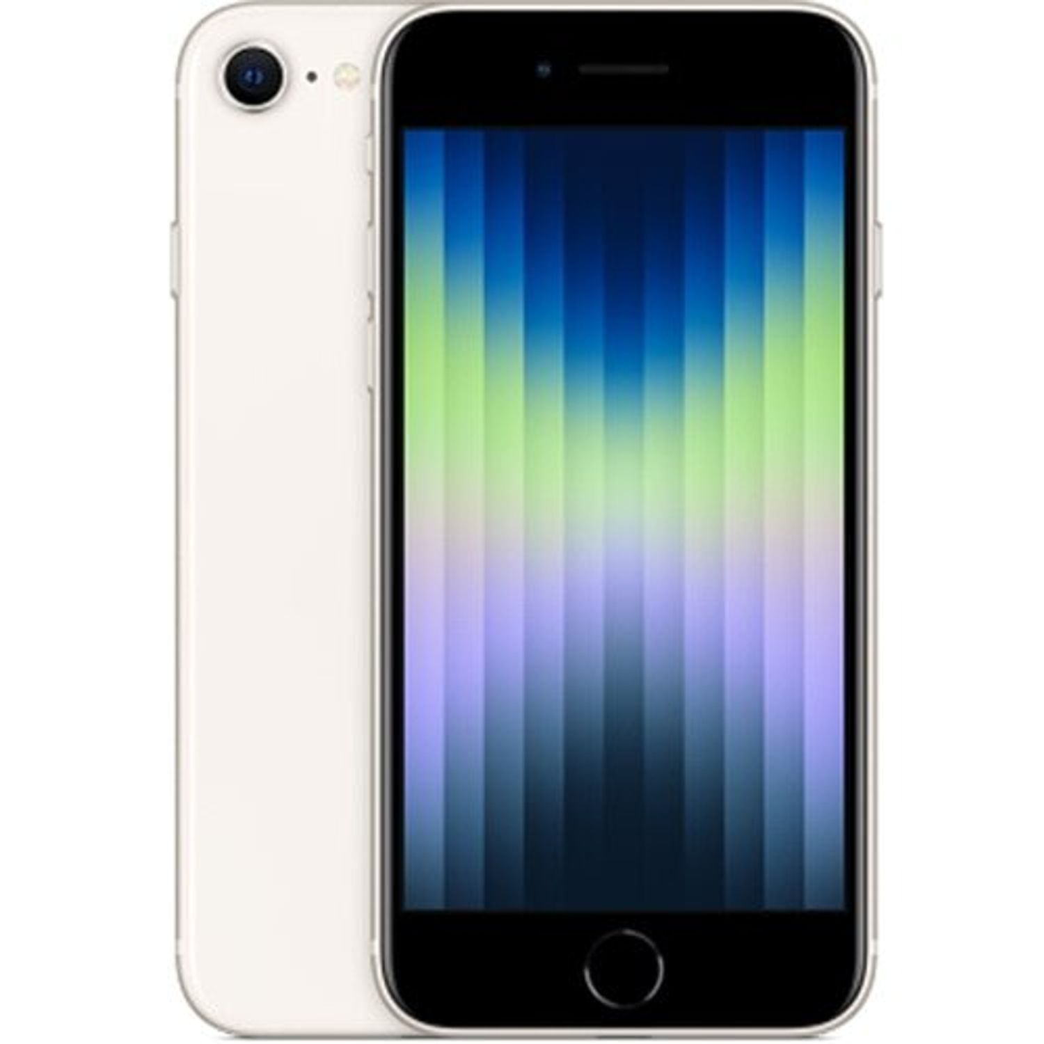 Telefon mobil Apple iPhone SE 3, 64GB, 5G, Starlight fotografia produsului