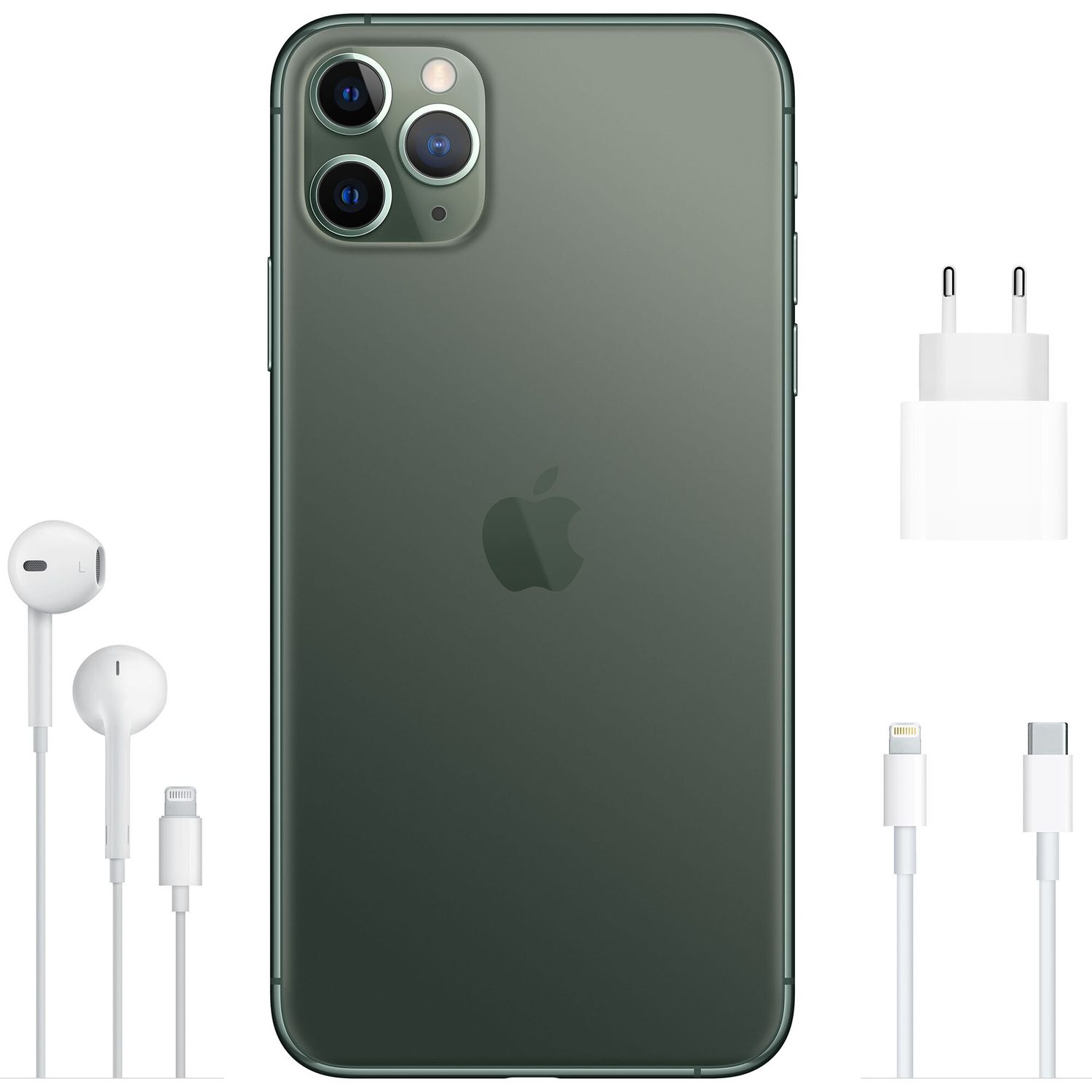 Telefon mobil Apple iPhone 11 Pro Max, 256GB, Midnight Green fotografia produsului View 6 L