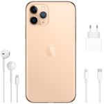 Telefon mobil Apple iPhone 11 Pro, 64GB, Gold fotografia produsului View 3 S