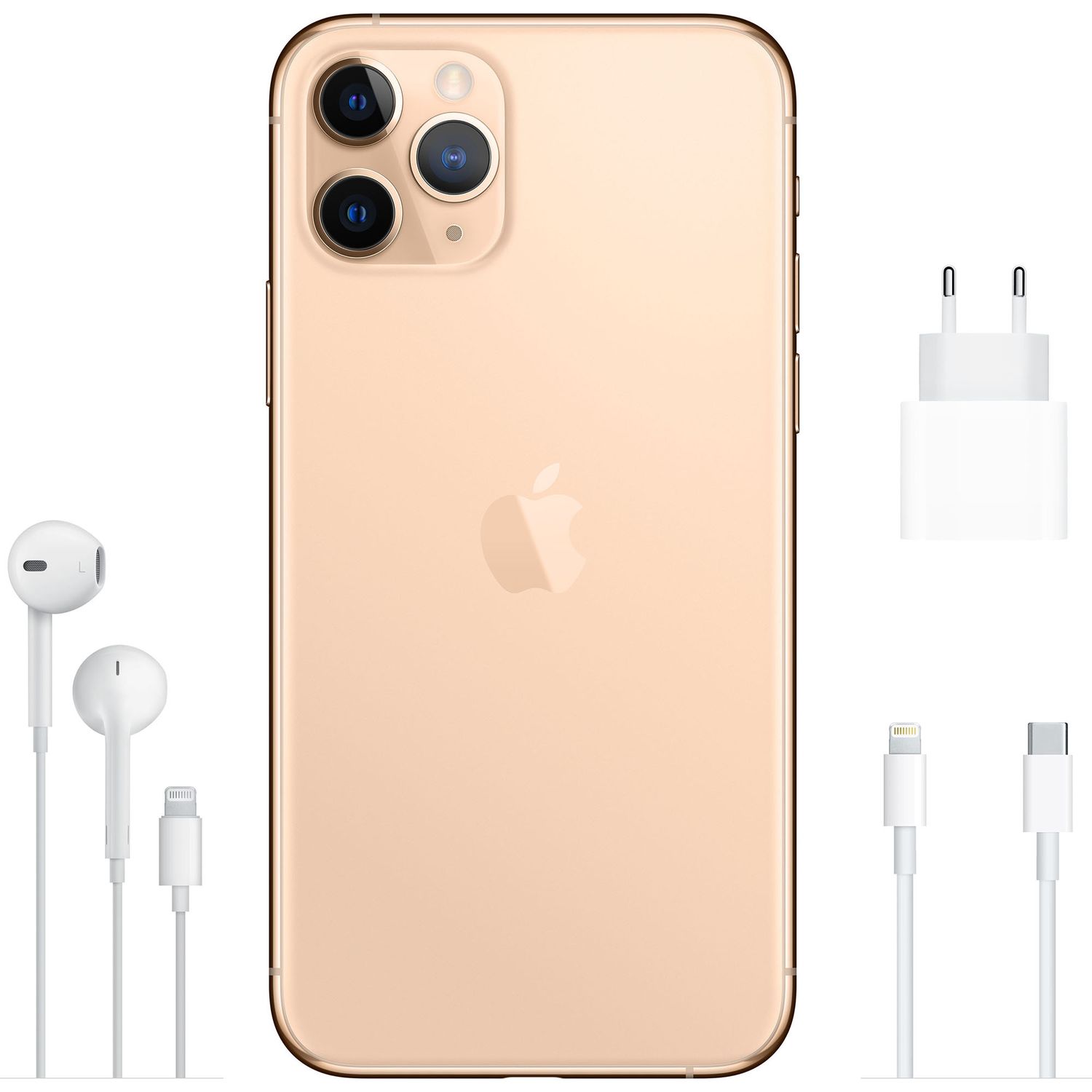 Telefon mobil Apple iPhone 11 Pro, 64GB, Gold fotografia produsului View 3 L