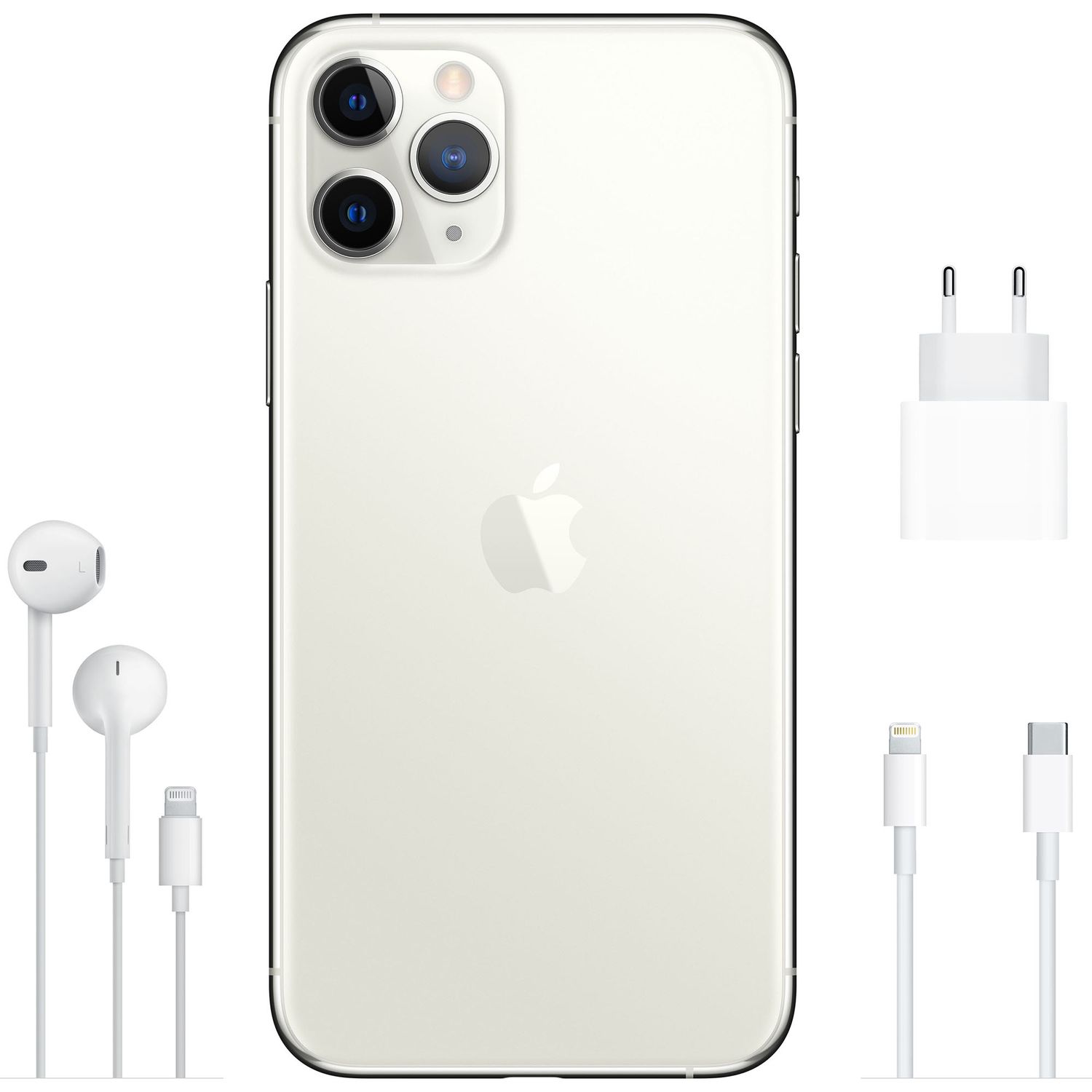 Telefon mobil Apple iPhone 11 Pro, 64GB, Silver fotografia produsului View 5 L