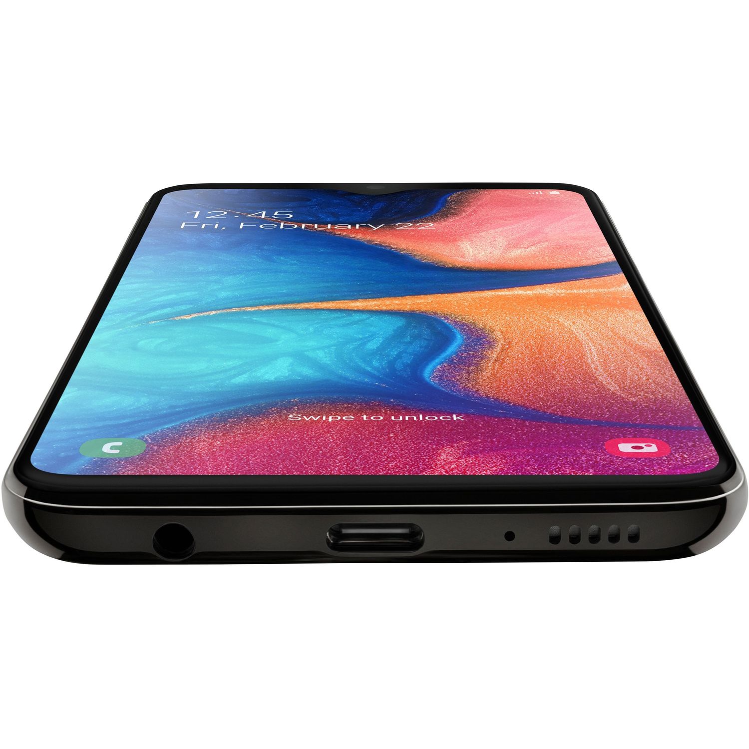 Telefon mobil Samsung Galaxy A20e, Dual SIM, 32GB, 4G, Black fotografia produsului View 3 L