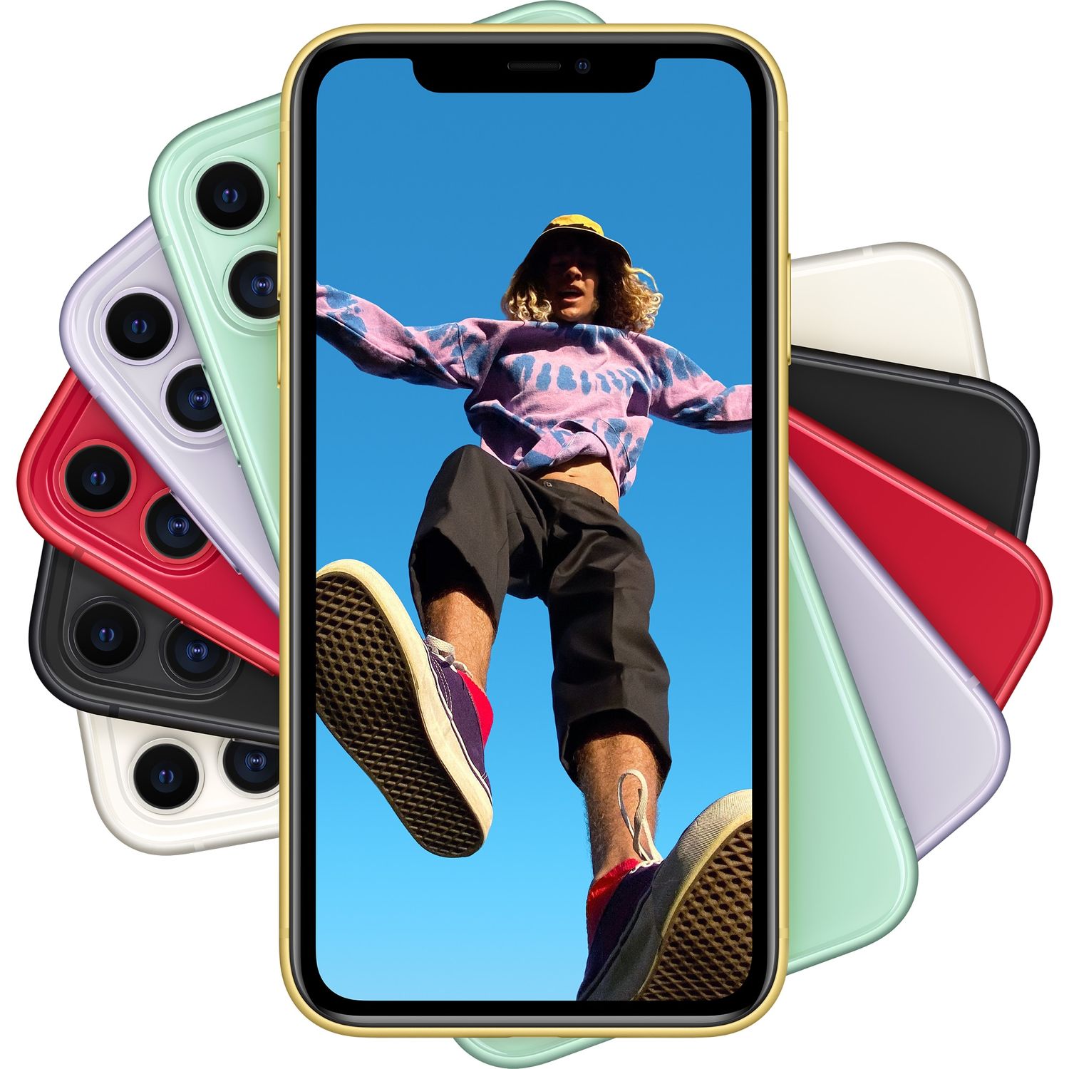 Telefon mobil Apple iPhone 11, 128GB, Yellow fotografia produsului View 6 L