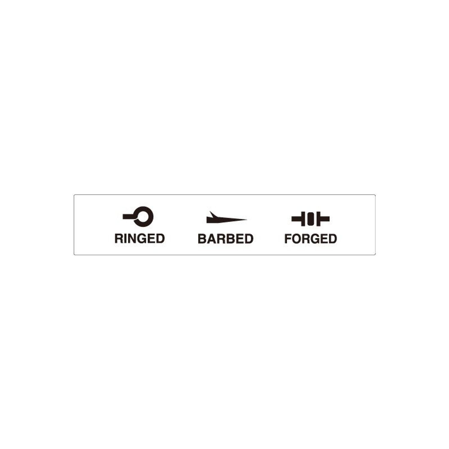 Carlige/ace pescuit Hayabusa Sode Ringed HBO100, 10 buc/set, 5 fotografia produsului View 3 L