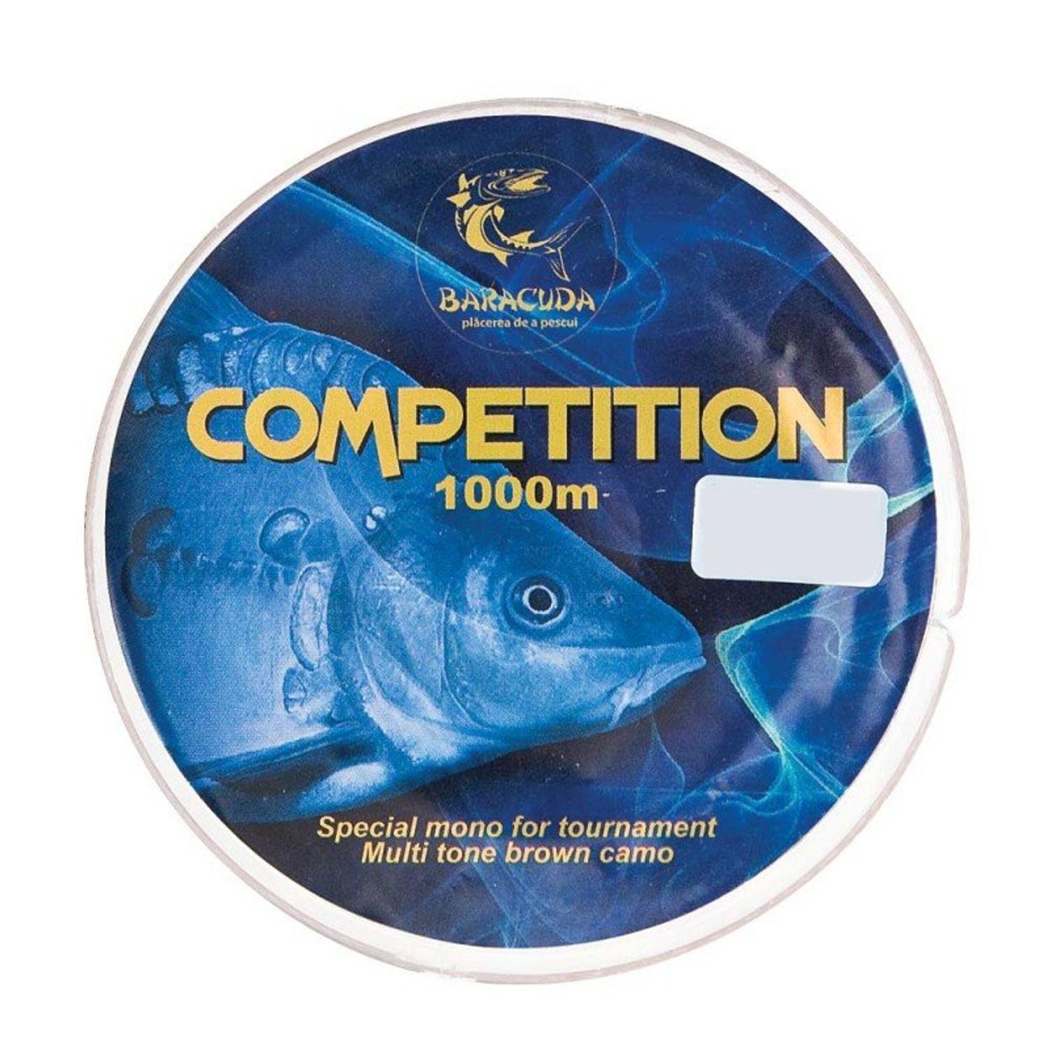 Nylon monofilament Baracuda Competition 1000 m maro, 035 mm fotografia produsului