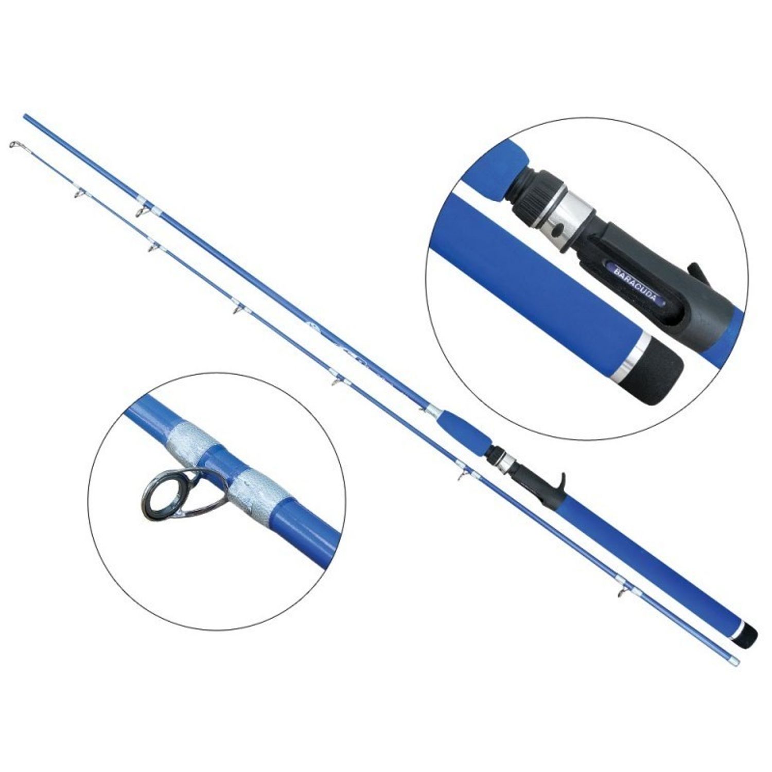 Lanseta fibra de carbon Baracuda Blue Bird 2102 fotografia produsului View 4 L