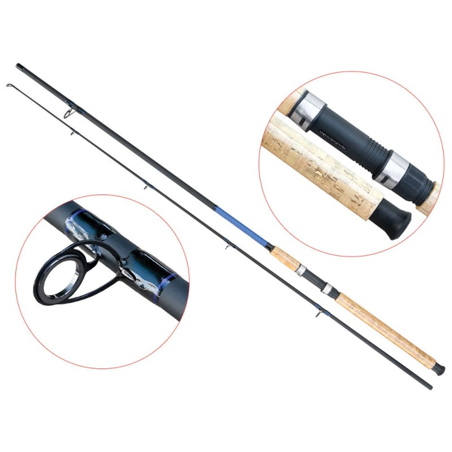 Lanseta amestec carbon Baracuda Comanche Spin 27 m A: 30-60 g fotografia produsului View 3 L