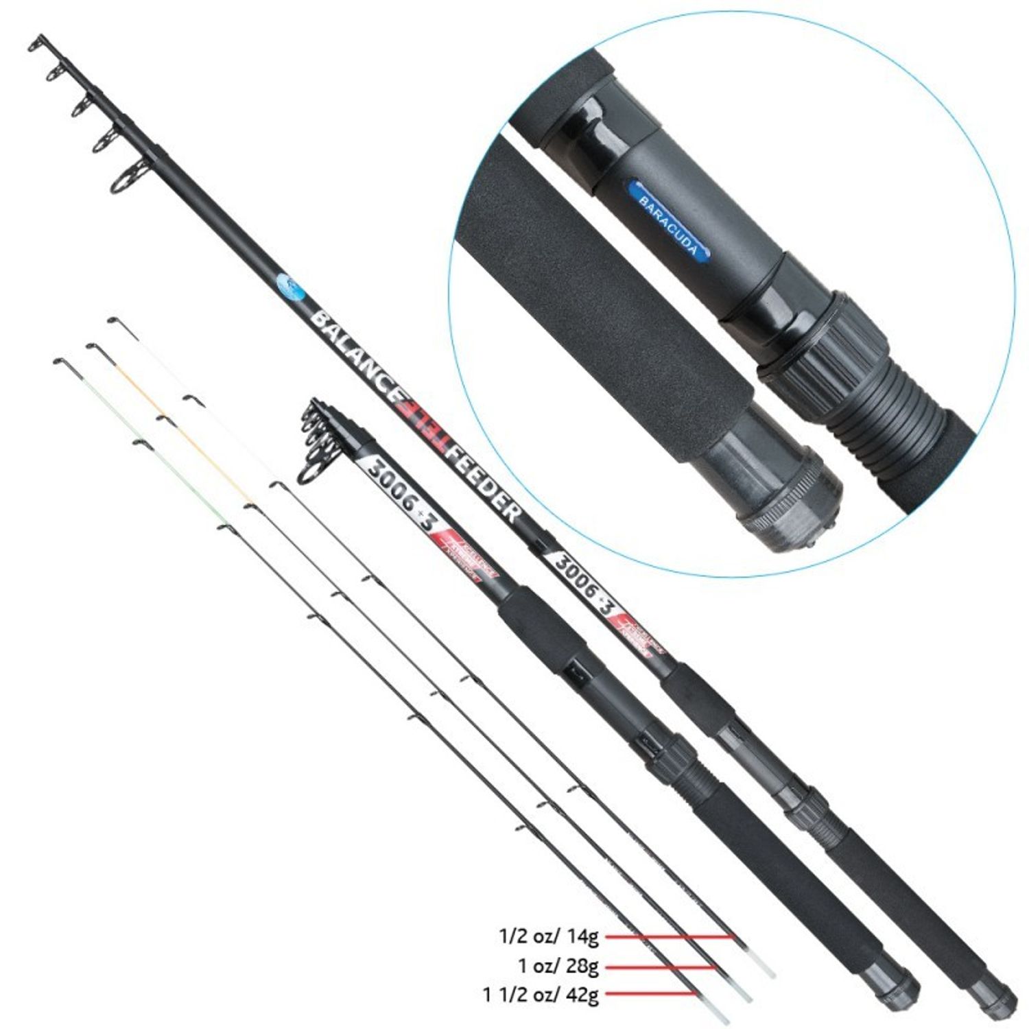LansetaBalance Tele Feeder Fibra de carbon fotografia produsului View 5 L
