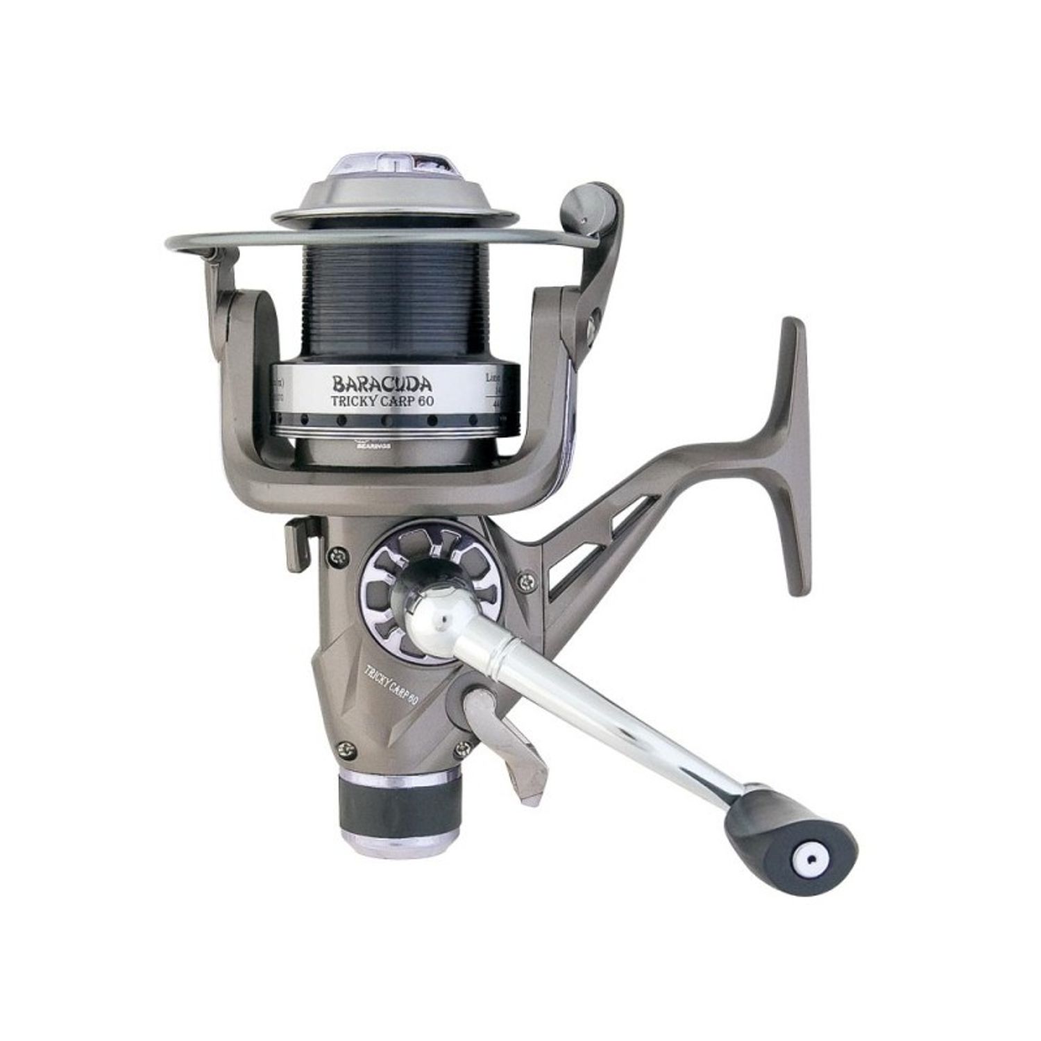 Mulineta crap Baracuda Tricky Carp 60 cu baitrunner fotografia produsului View 2 L