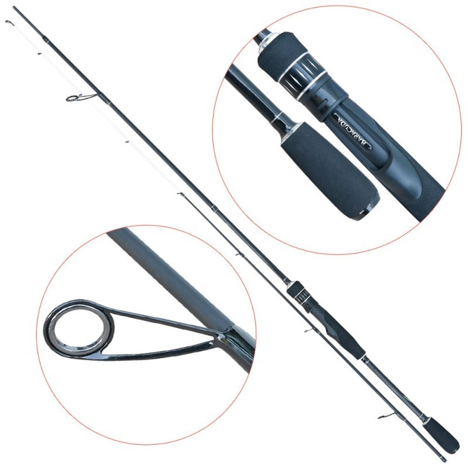 Lanseta fibra de carbon King Jig fotografia produsului View 3 L