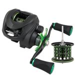 Mulineta pentru baitcasting Yumoshi GLA201, left handle, pentru dreptaci fotografia produsului View 2 S