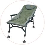 Scaun Baracuda pescuit la crap HYC 022-UC culoare kaki fotografia produsului View 3 S