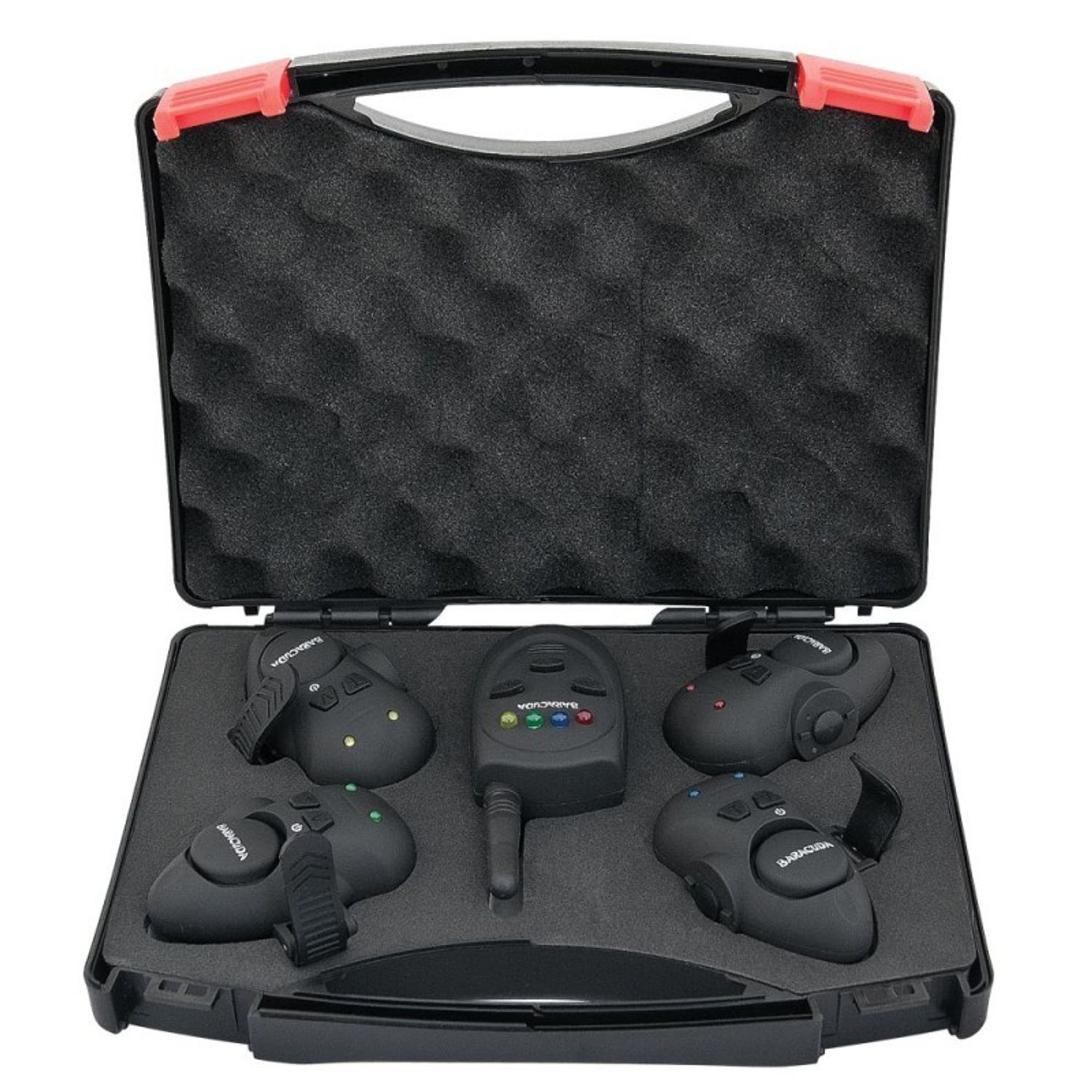Set avertizoare wireless Baracuda SG-V1 + receptor, 4 buc/set, negru fotografia produsului