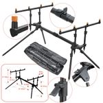 Rodpod lansete Baracuda RP10, 4 posturi, negru fotografia produsului View 2 S