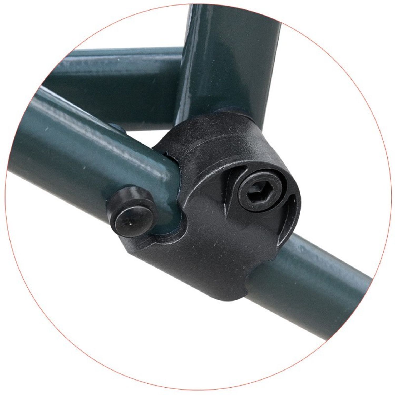 Scaun pliabil crap Baracuda HYC 061-S-II, verde fotografia produsului View 3 L