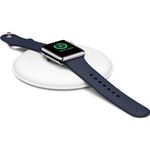 Stand incarcare Apple Watch, Magnetic, White fotografia produsului View 3 S