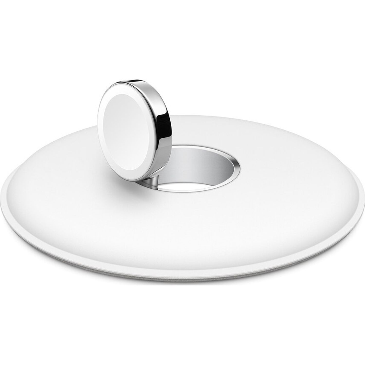 Stand incarcare Apple Watch, Magnetic, White fotografia produsului View 2 L