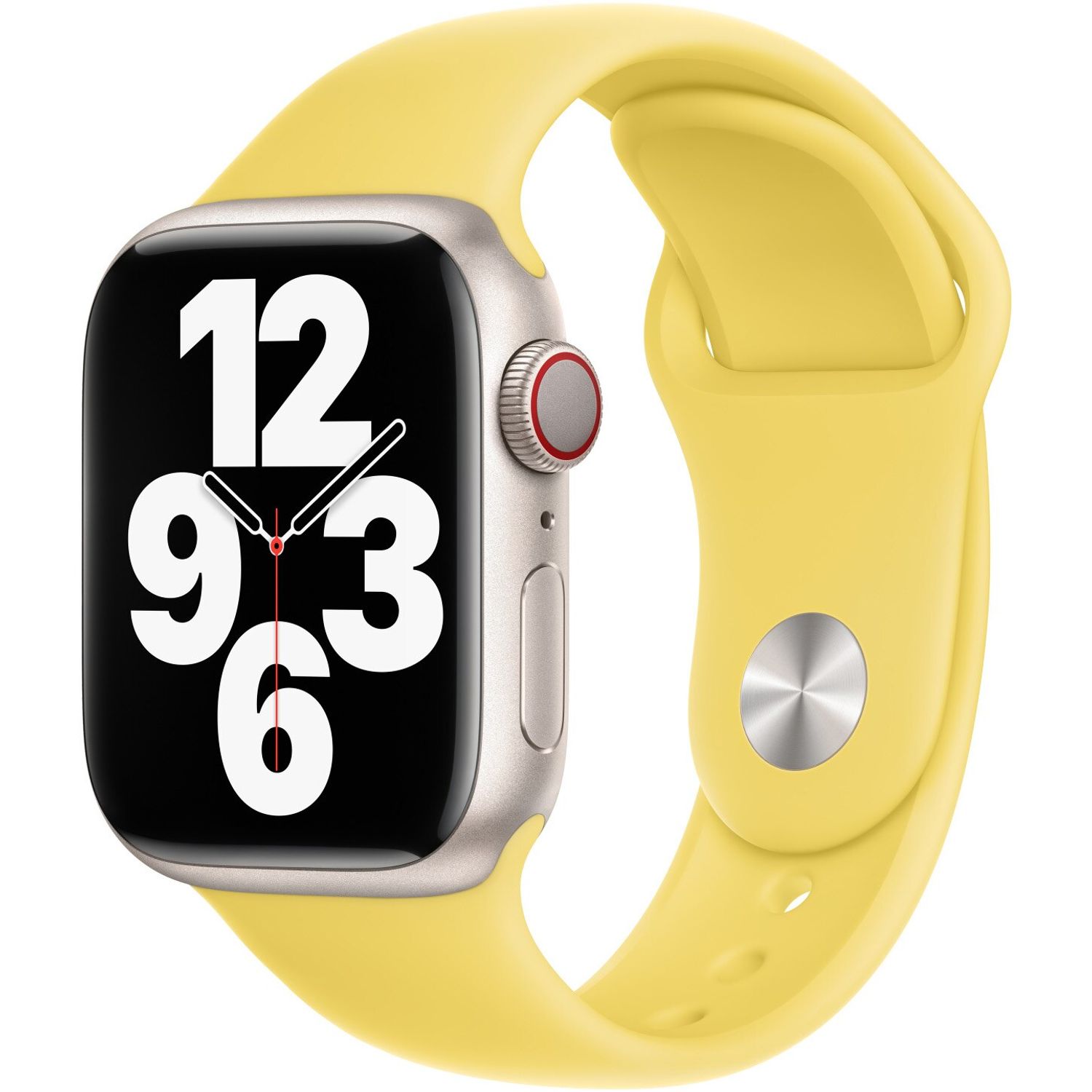 Curea pentru Apple Watch 41mm, Sport Band, Regular, Lemon Zest fotografia produsului View 2 L